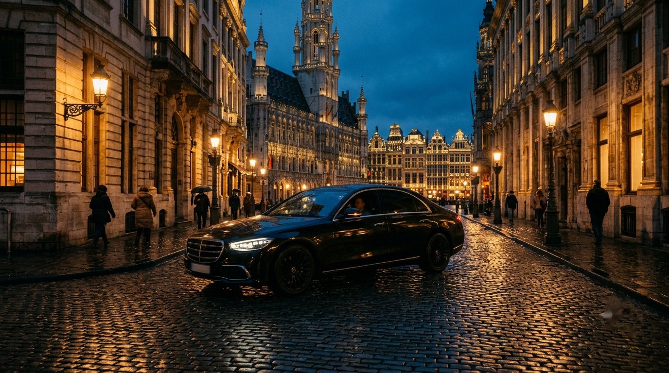 Se déplacer à Bruxelles en taxi — Mont des Arts